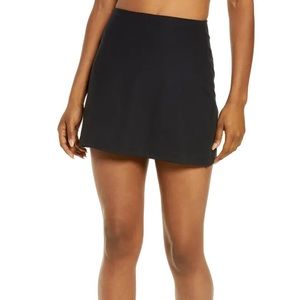 Girlfriend Collective Black Sport Skort